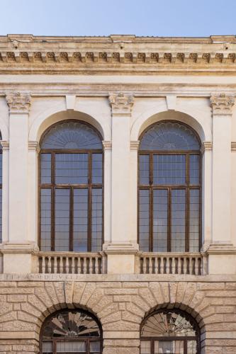 Dettaglio facciata Palazzo Thiene