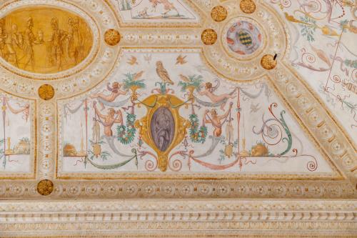 Affreschi Barchessa lato est Villa Trissino